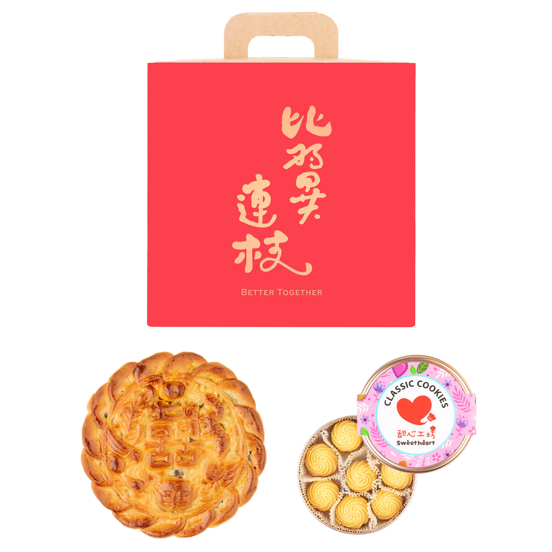 結婚西式喜餅會合併中式大餅嗎?