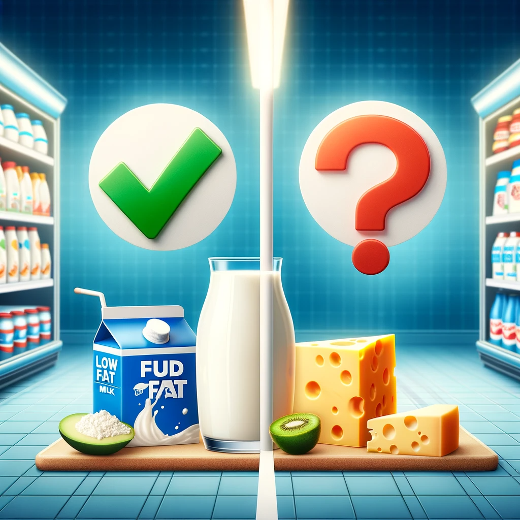 乳製品脂肪含量與健康關係:全脂還是低脂?