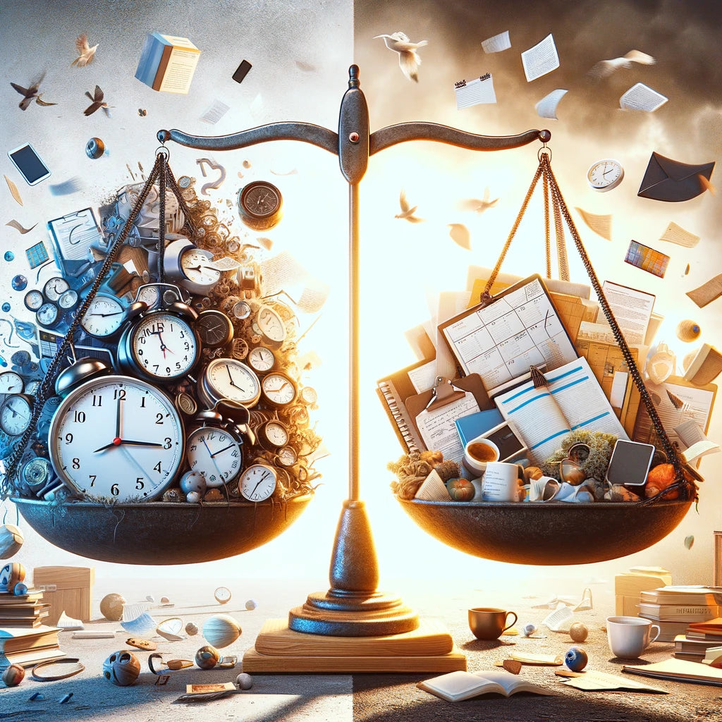 丟掉工作與生活平衡的幻想:掌握真正的時間使用藝術