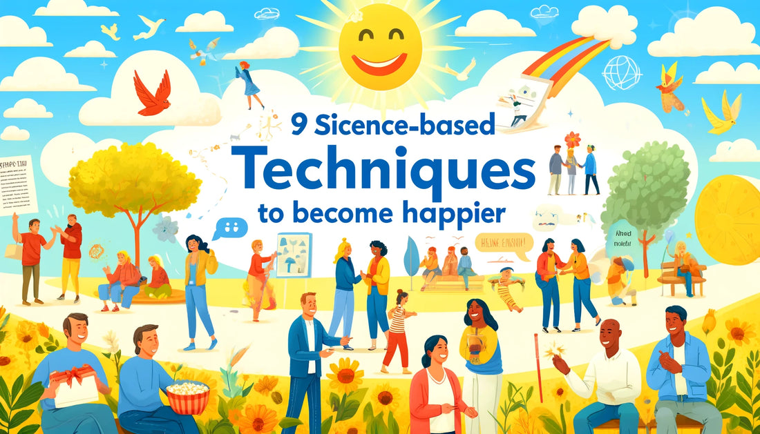 9個科學根據的增進幸福技巧:感恩、社交、幫助他人等方法有效。