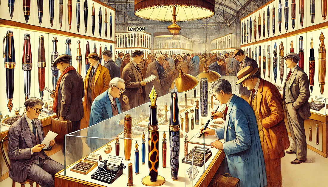 手寫藝術重返榮耀:倫敦鋼筆展的收藏者與愛好者熱潮