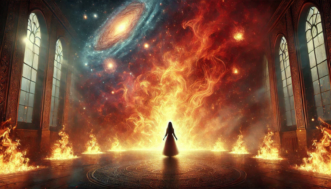 夢見火焰的象徵與靈性意義