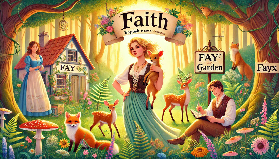 F開頭英文名字大全:起源與含義解析