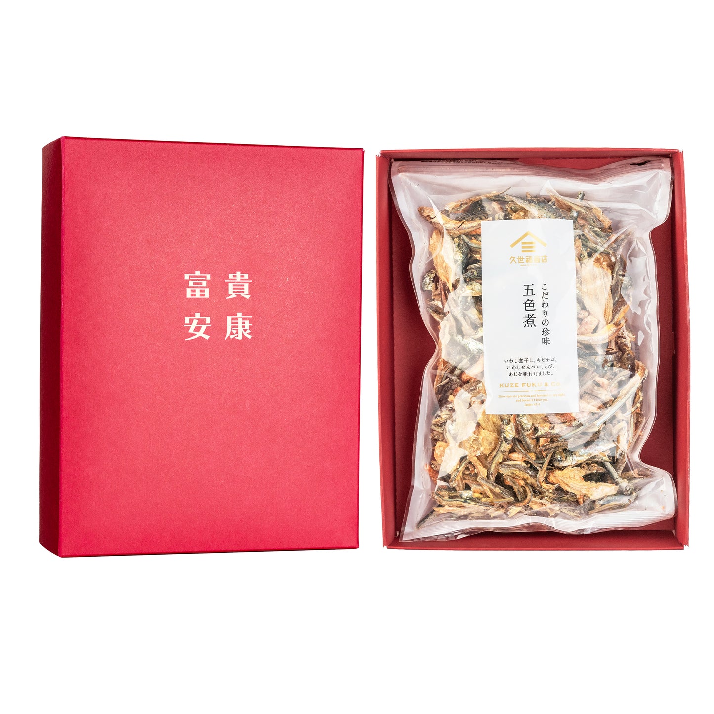 經典紅#3.久世福.極品珍味五色小魚乾