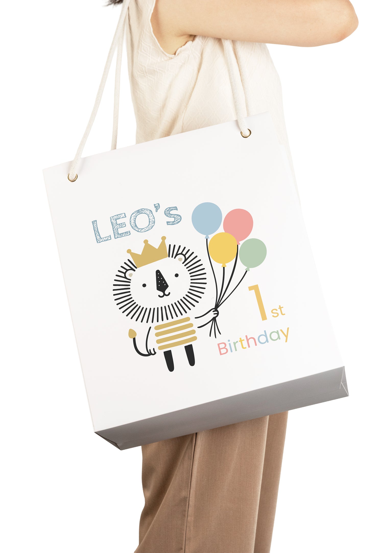 Tote#生日快樂.客製壽星名字