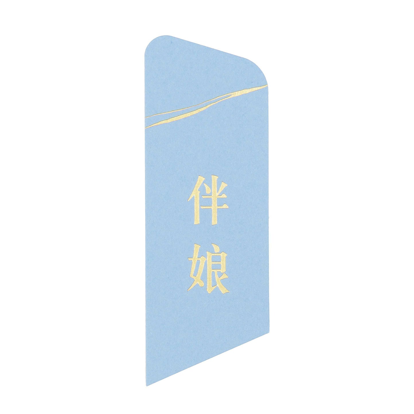 語時設計|結婚名牌.燙金稱謂.手寫謝卡.進口紙材.粉藍