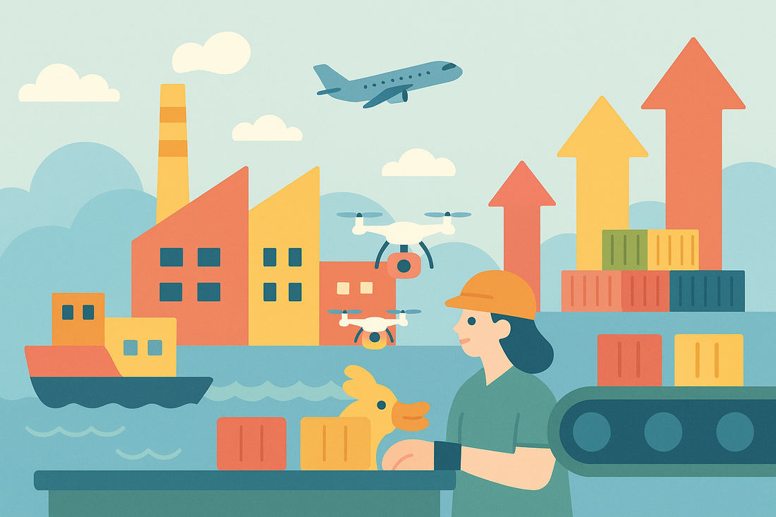 中美關稅對決：義烏工廠線撐起中國出口新王牌，轉向東南亞歐非。