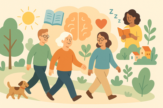 7招降低失智風險：從全球關鍵研究學會簡單護腦日常好習慣大全