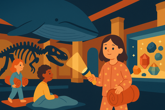 博物館驚魂夜：紐約自然史博物館睡衣派對讓孩子整晚嗨翻