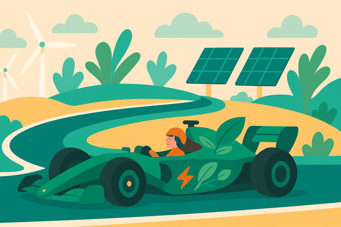 從賽道到街道：F1合成永續燃料與電動車的關鍵抉擇未來之戰