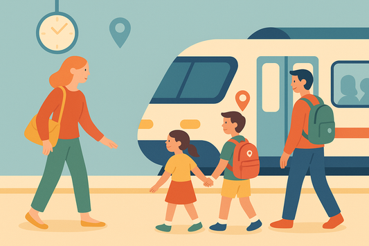 親子出國不慌張：分工、定位、照片留存、集合點與規則一次到位