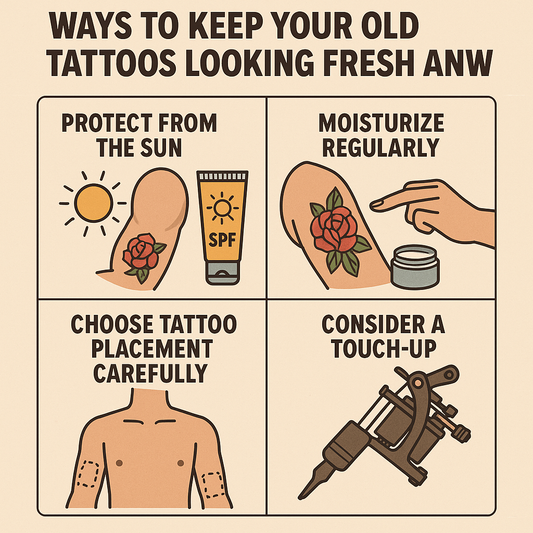 讓刺青常保鮮明：抗日曬、好習慣與術後護理完整指南實作建議