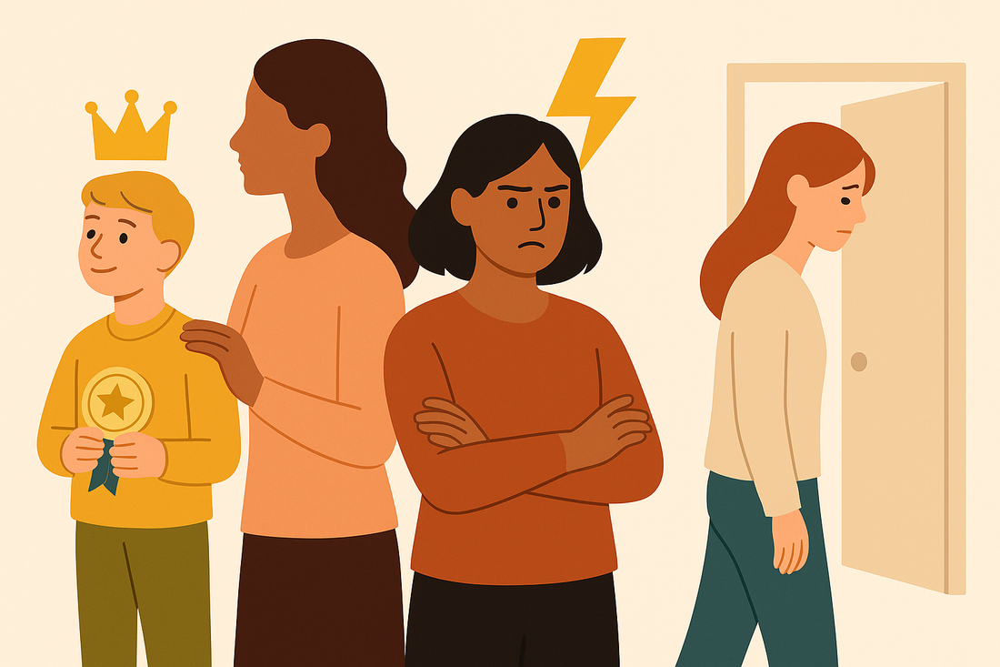 自戀型父母的孩子：黃金小孩、替罪羊、失落兒三種角色的終身影響