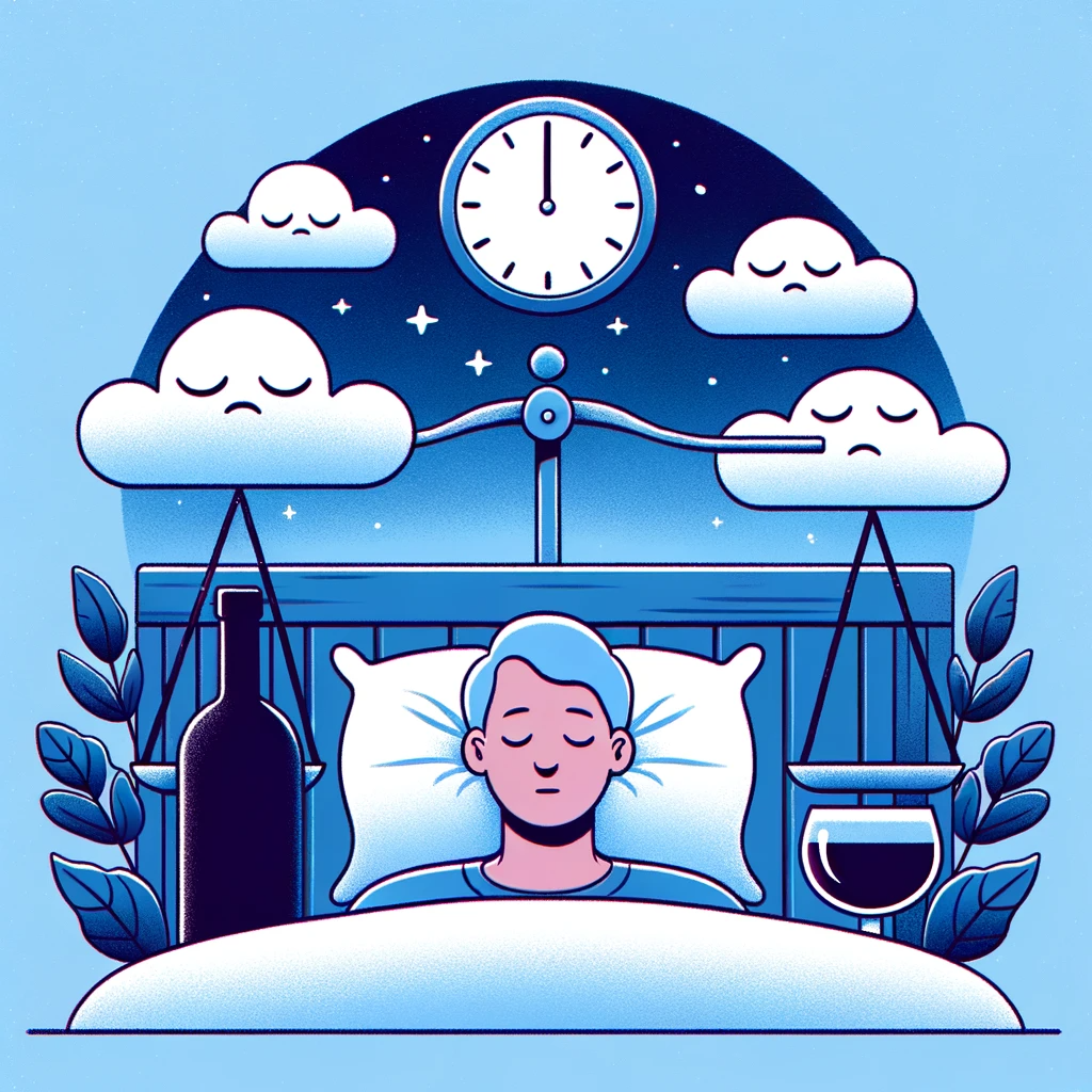 酒精如何影響睡眠？好入睡但睡得好嗎？失眠和呼吸中止症的風險。