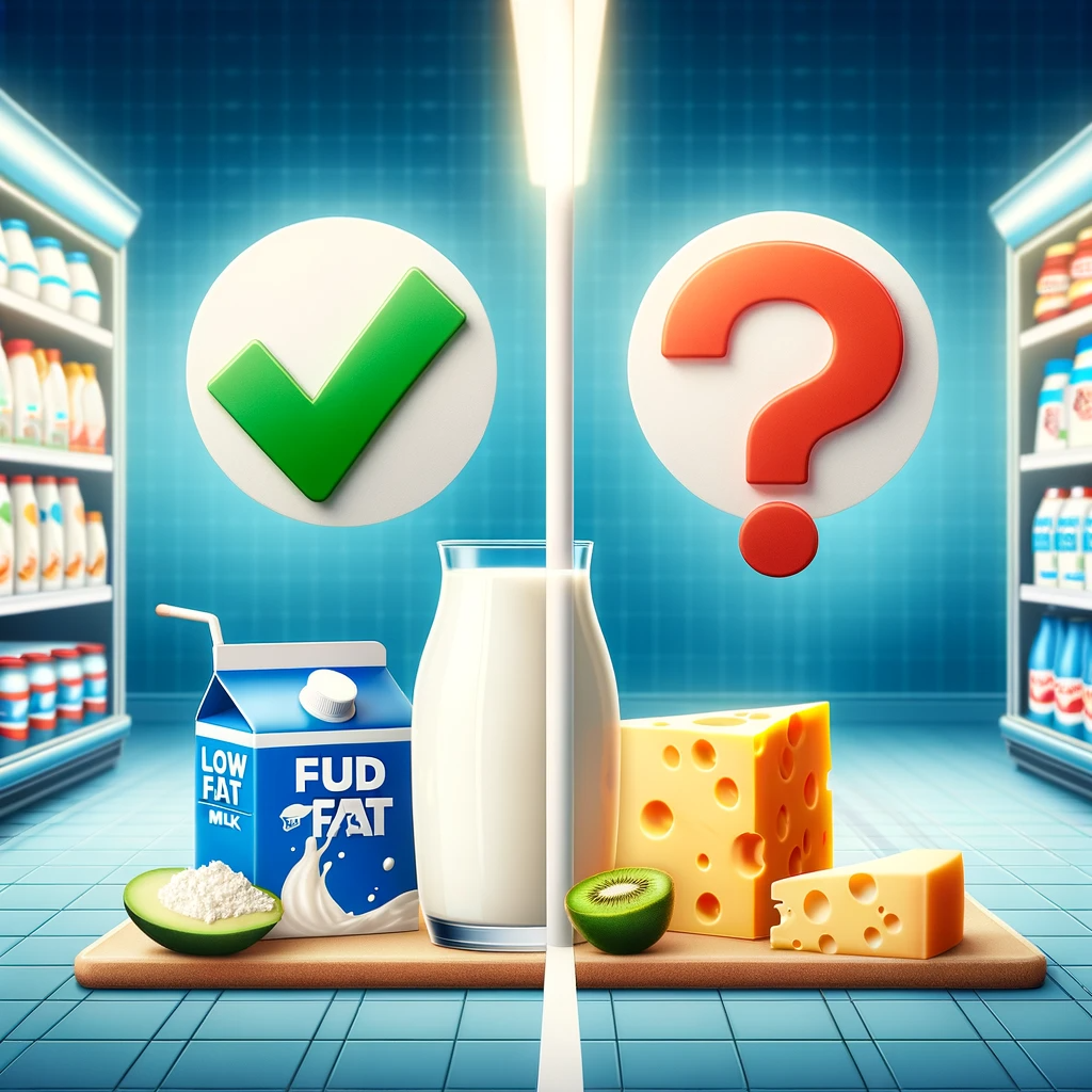乳製品脂肪含量與健康關係：全脂還是低脂？