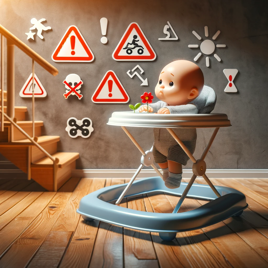美國小兒科學會警告：嬰兒學步車(螃蟹車)的危險與安全替代方案