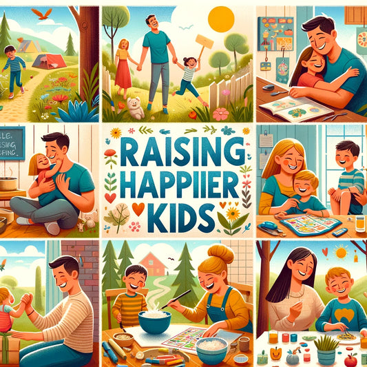 如何培養快樂孩子？五種方法讓親子關係更加幸福