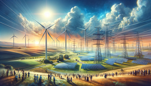 美國高壓輸電線路擴建，推動風能與太陽能發展。