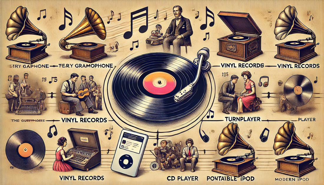 從33轉到數位串流: 黑膠唱片的演變與其對音樂的影響