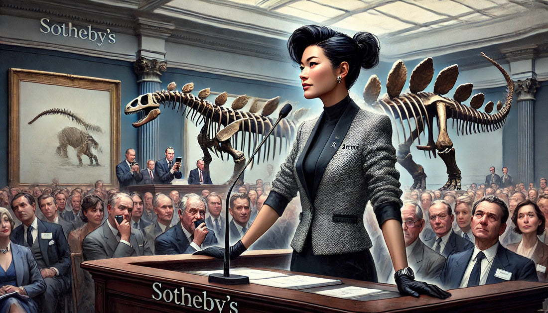 Sotheby’s魅力拍賣師：4460萬美元劍龍化石之戰