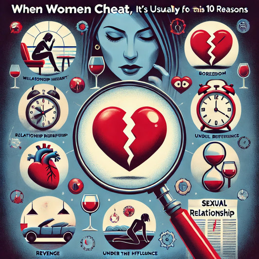 當女性出軌時，通常是出於這些 10 個原因。