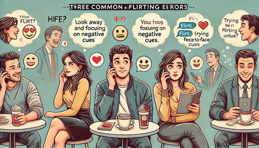 3個常見的調情錯誤，讓你不再尷尬