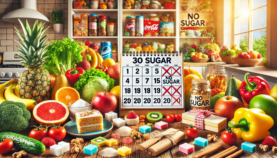 30天無糖挑戰：如何減少糖分攝取，改善健康