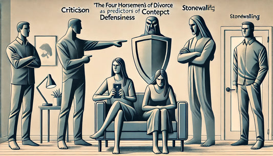 Gottman研究：四種行為預示婚姻危機。