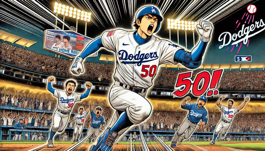 大谷翔平以單場3轟6安打10打點締造MLB歷史紀錄：50全壘打50盜壘