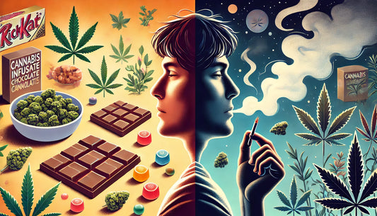 食用大麻對比吸食：深入了解健康影響