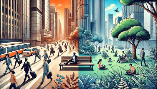 崇尚忙碌的社會文化，導致焦慮和壓力增加。