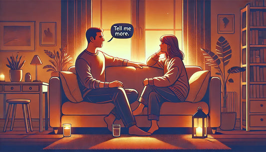 「告訴我更多」讓伴侶感覺被理解