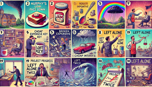 10 種版本的墨菲定律：宇宙「真理」的幽默寫照