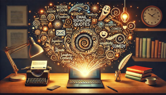經典Email簽名名言推薦大全，適合簽名檔的激勵與幽默語錄。