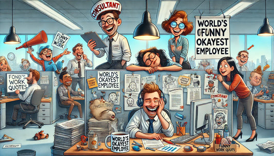 辦公室專用的爆笑語錄25選，提升工作日的快樂指數。