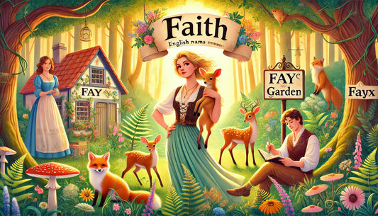 F開頭英文名字大全：起源與含義解析