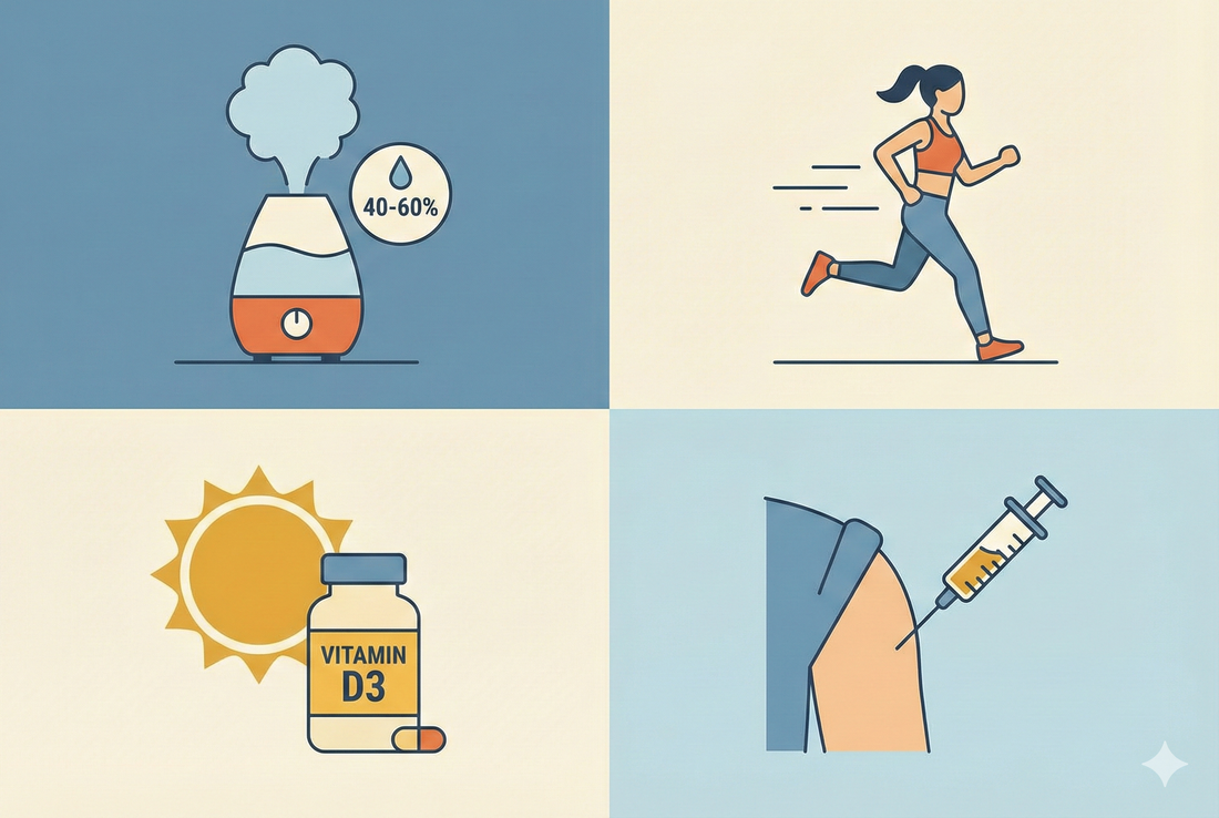 預防流感別只知勤洗手！專家揭秘4個科學抗病關鍵，有效增強防護。