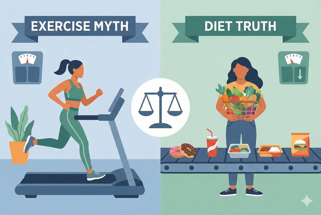 運動難減脂？新研究揭代謝真相：改變飲食習慣才是瘦身關鍵