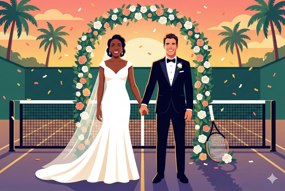 45歲傳奇球星Venus Williams閃婚丹麥男模，明年續戰WTA。