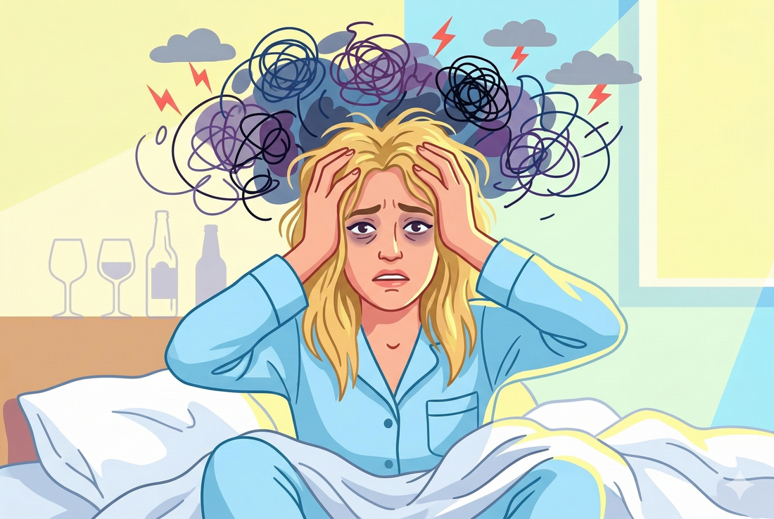 為什麼喝酒後會焦慮？專家解析「宿醉焦慮」成因與應對方法