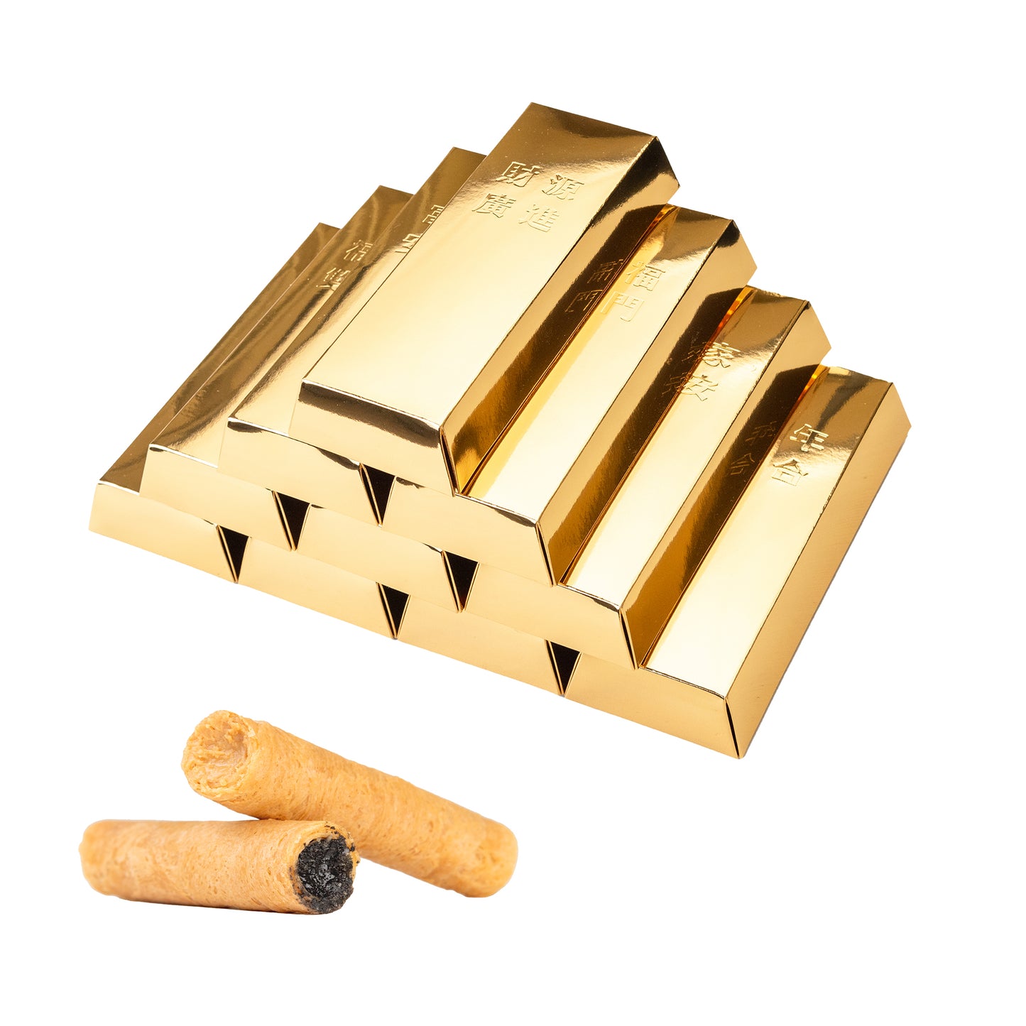 金條#10．手信坊． 花生芝麻含餡蛋捲