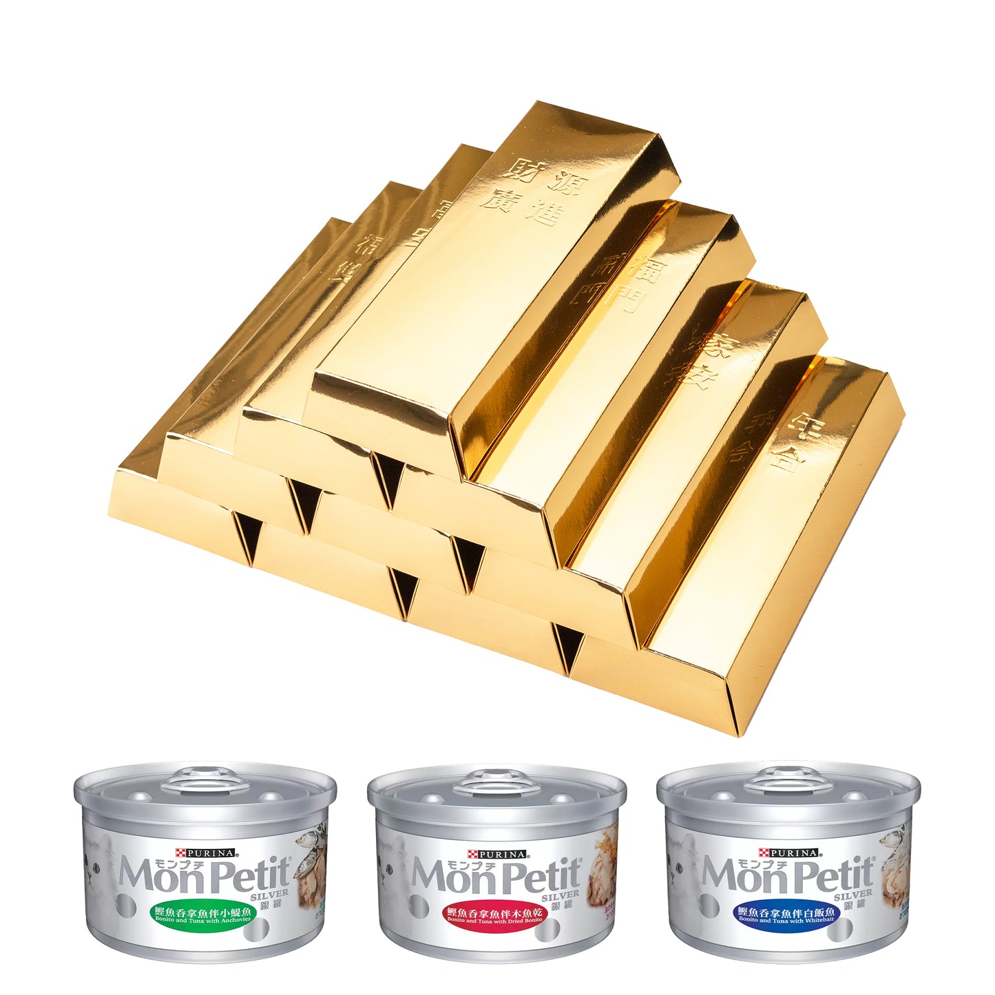 寵物#1．金條．貓倍麗．貓罐頭3入