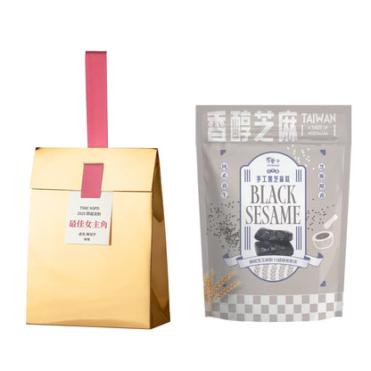 金獎#11．翠果子． 古早味手工黑芝麻糕