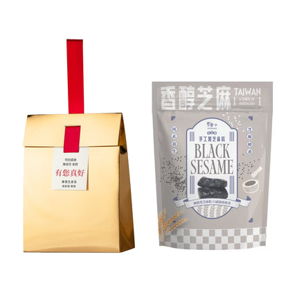 金獎#11．翠果子． 古早味手工黑芝麻糕