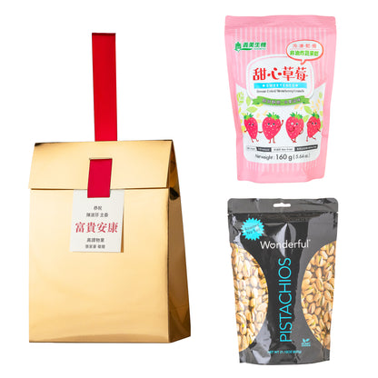 金獎#2．Wonderful無調味開心果．義美生機甜心草莓