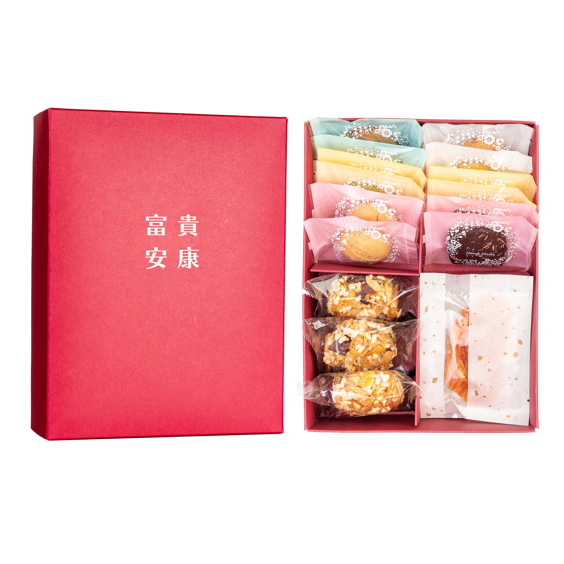 喜餅彌月禮盒．客製燙金．Vegan全素．葡吉高纖穀物．玉井之門芒果乾．純素餅乾．養生保健